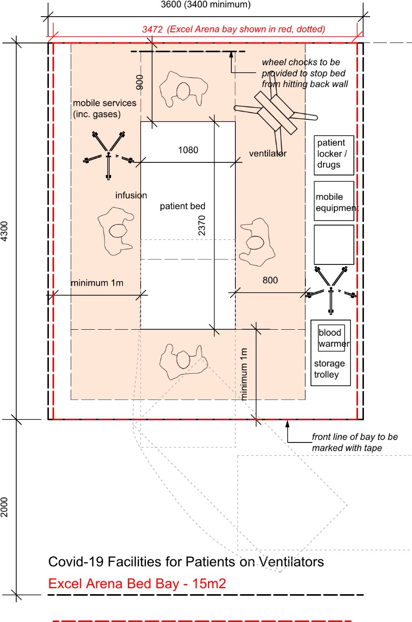 Coronavirus » Design note COVID19 ward for intubated patients