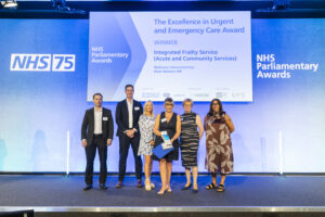 Integrated Frailty Service from South Warwickshire University NHS Foundation Trust wins national NHS Parliamentary Award