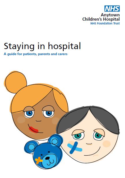 Staying in hospital leaflet