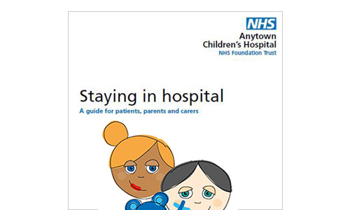 Staying in hospital leaflet