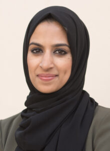 Dr Hina Shahid, Chairperson for the Muslim Doctors Association