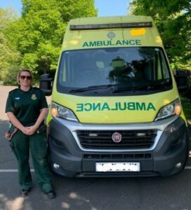Kate Firkin is hoping to begin her Paramedic Degree Apprenticeship at Huddersfield University to become a fully qualified paramedic. with Yorkshire Ambulance Service.