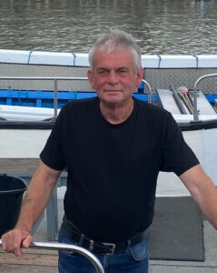 Michael Brown at Bridlington harbour. 