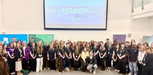 Sheffield College students at the screening of a Shows Up film in which young people with lived experience tell their stories