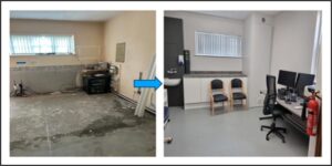 10 Year Capital Plan funding has enabled Thorner Surgery in Leeds to provide additional clinical and administrative space, together with a new dispensary. 