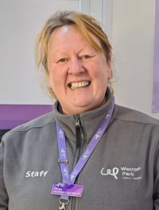 Wendy Burkitt, Cancer Information and Support Advisor at Weston Park Cancer Charity