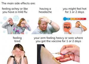 side effects of the vaccine