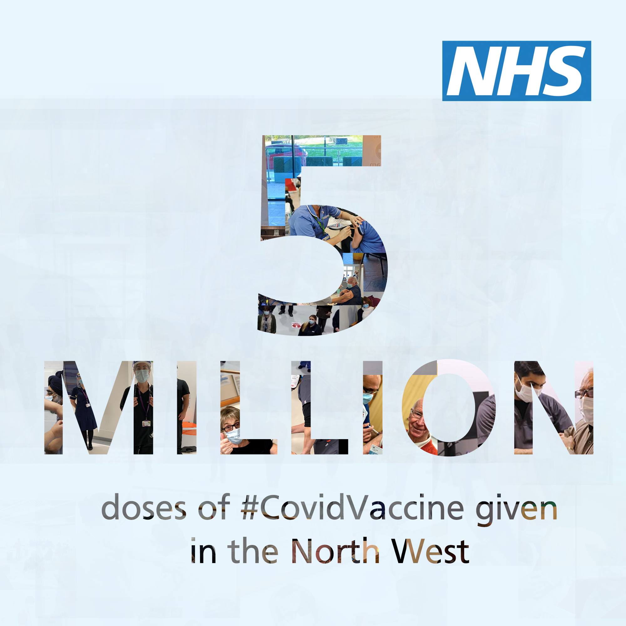 NHS England — North West » Five million vaccine doses given in the ...
