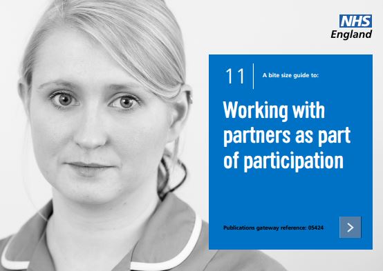 Bite-size guide 11: Working with partners as part of participation