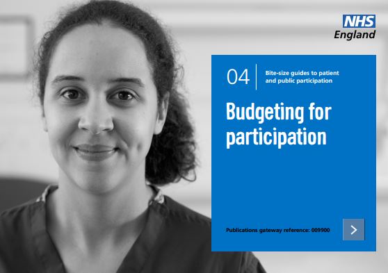 Bite-size guide 4: Budgeting for participation