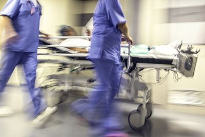 An urgent and emergency team in action
