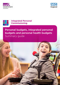 Integrated personal budgets and personal health budgets