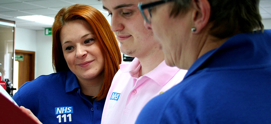 NHS 111 staff