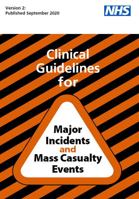 Clinical guidelines for major incidents and mass casualty events