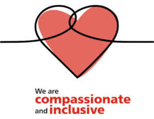We are compassionate and inclusive