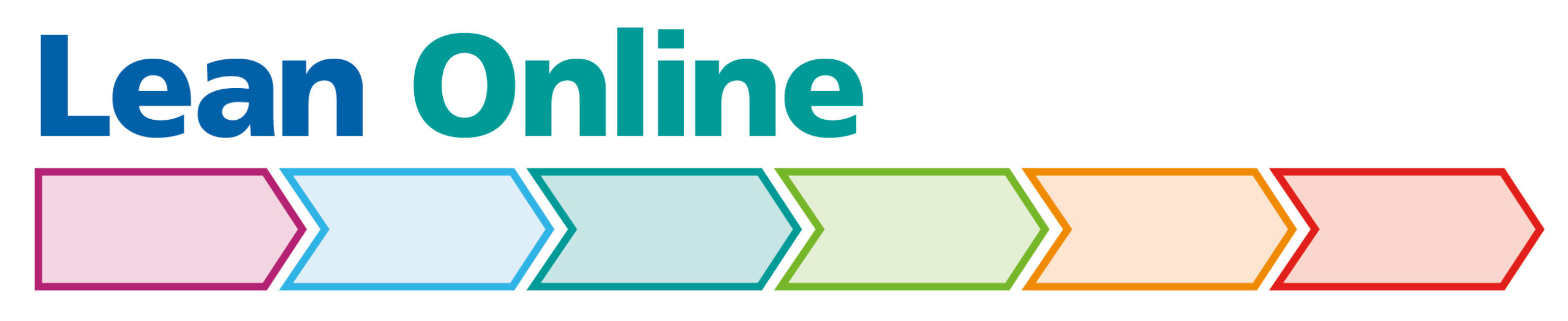 Lean Online Programme arrows