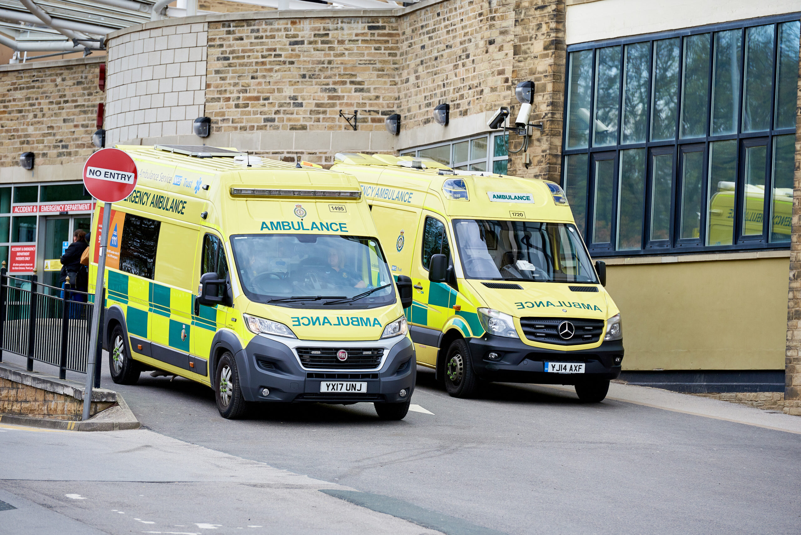 Image of ambulances