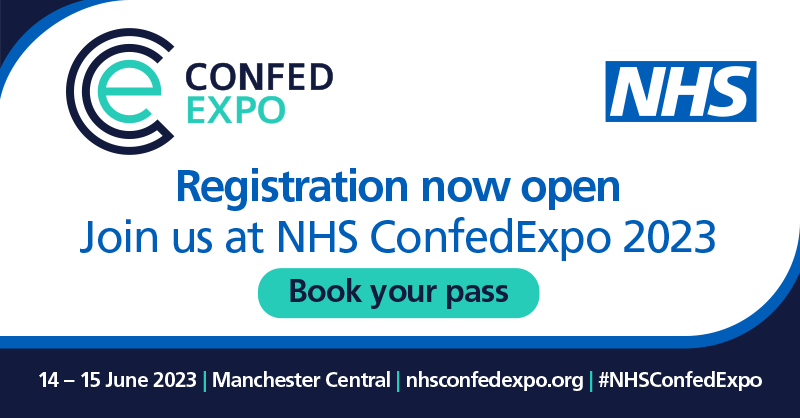 NHS ConfedExpo 2023 at Manchester Central on 14 and 15 June