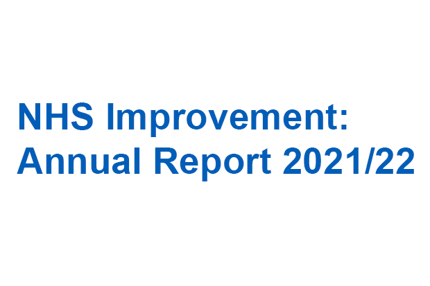 NHS Improvement annual report 2021/22