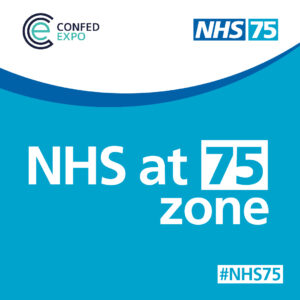 Confed Expo, NHS at 75 zone, #NHS75