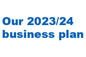 Image of the front page of the NHS England Business Plan 2023 to 2024.