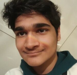 A profile photo of young board member Jawad.